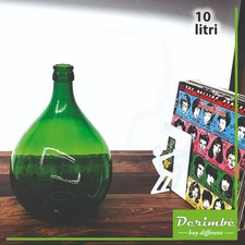 Damigiana di vetro verde