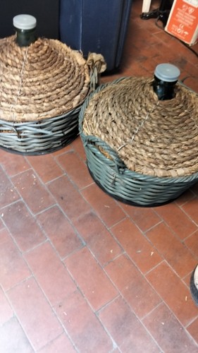 Coppia damigiane litri - 54,