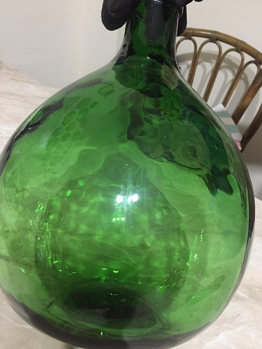 Coppia damigiane vintage - coppia,